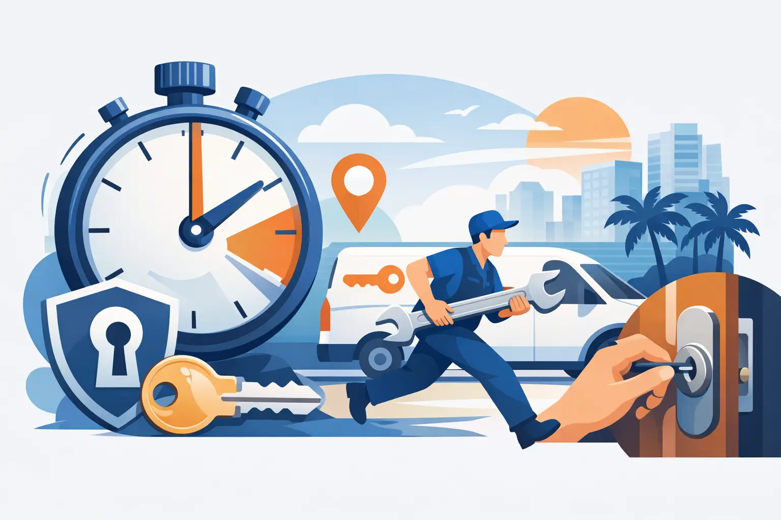 Broward County Locksmith Help When Time Matters