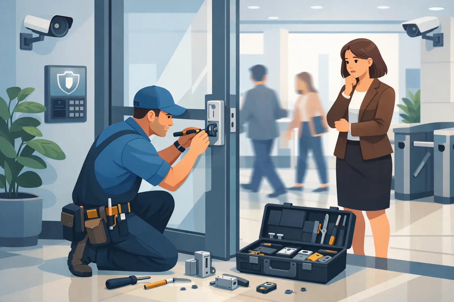 Commercial Door Lock Repair: When to Act Fast