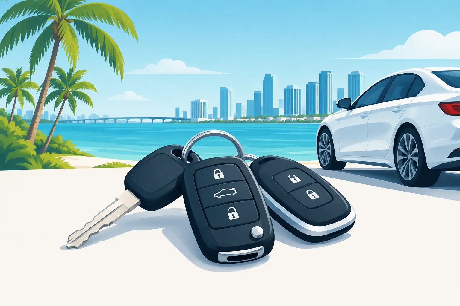 Best Car Key Replacement Options for South Florida