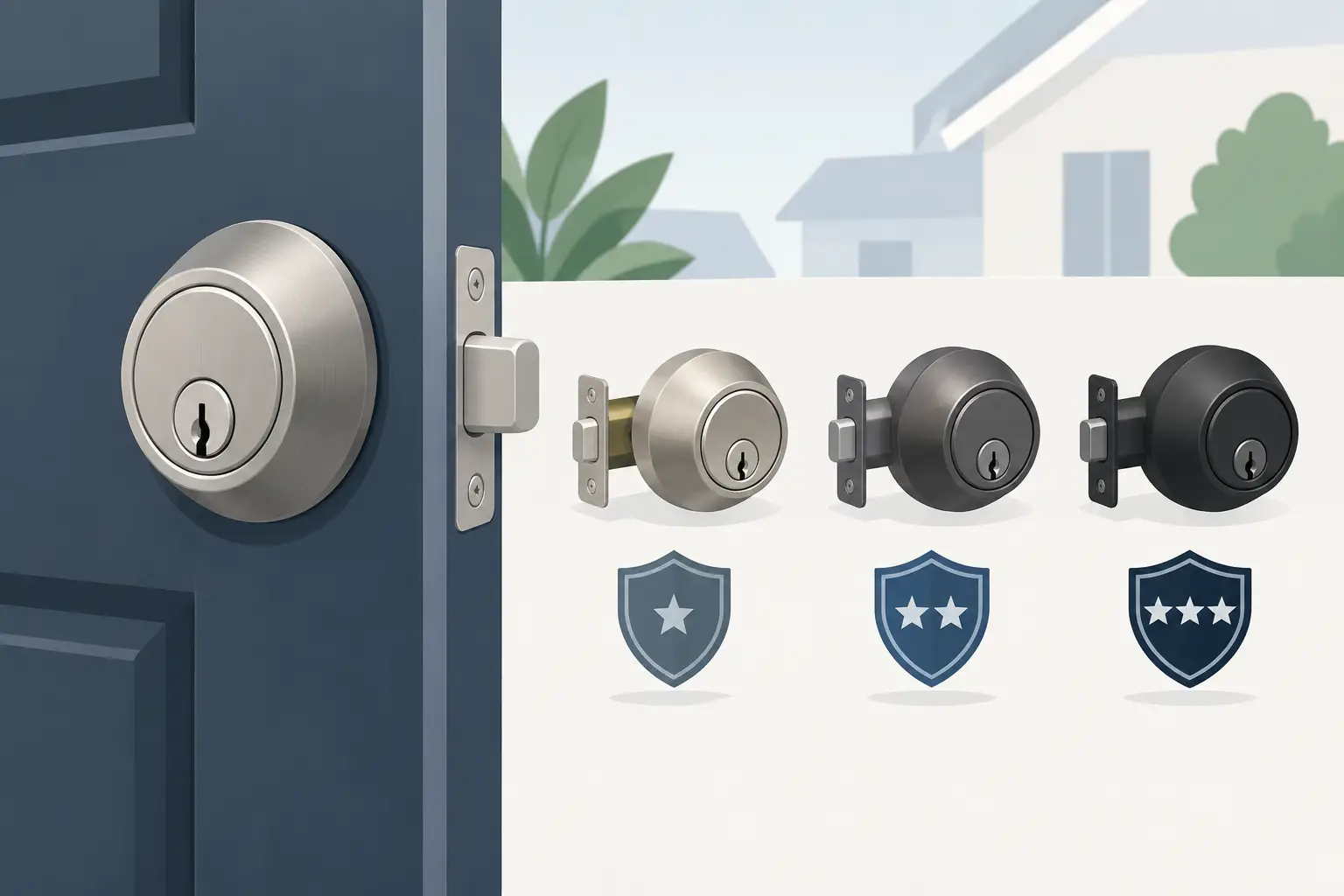 How to Choose Deadbolt Grades for Your Door