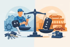 Locksmith Versus Dealership Keys: Which Costs Less?