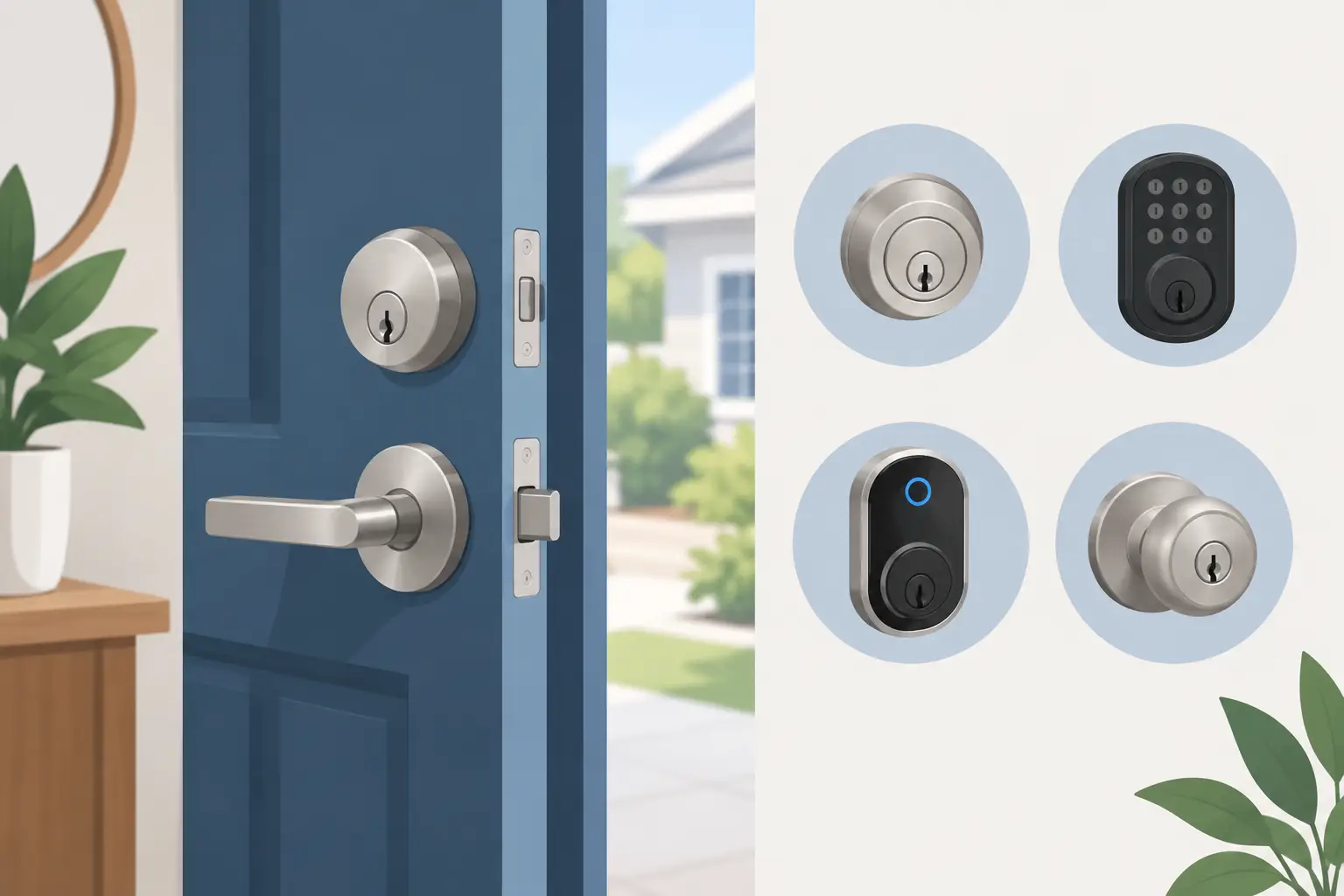 Home Lock Replacement Options That Fit Your Door
